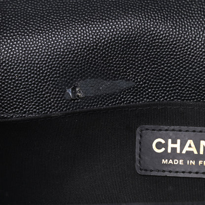 Chanel Caviar Quilted Medium Boy Flap Black 8 of 10