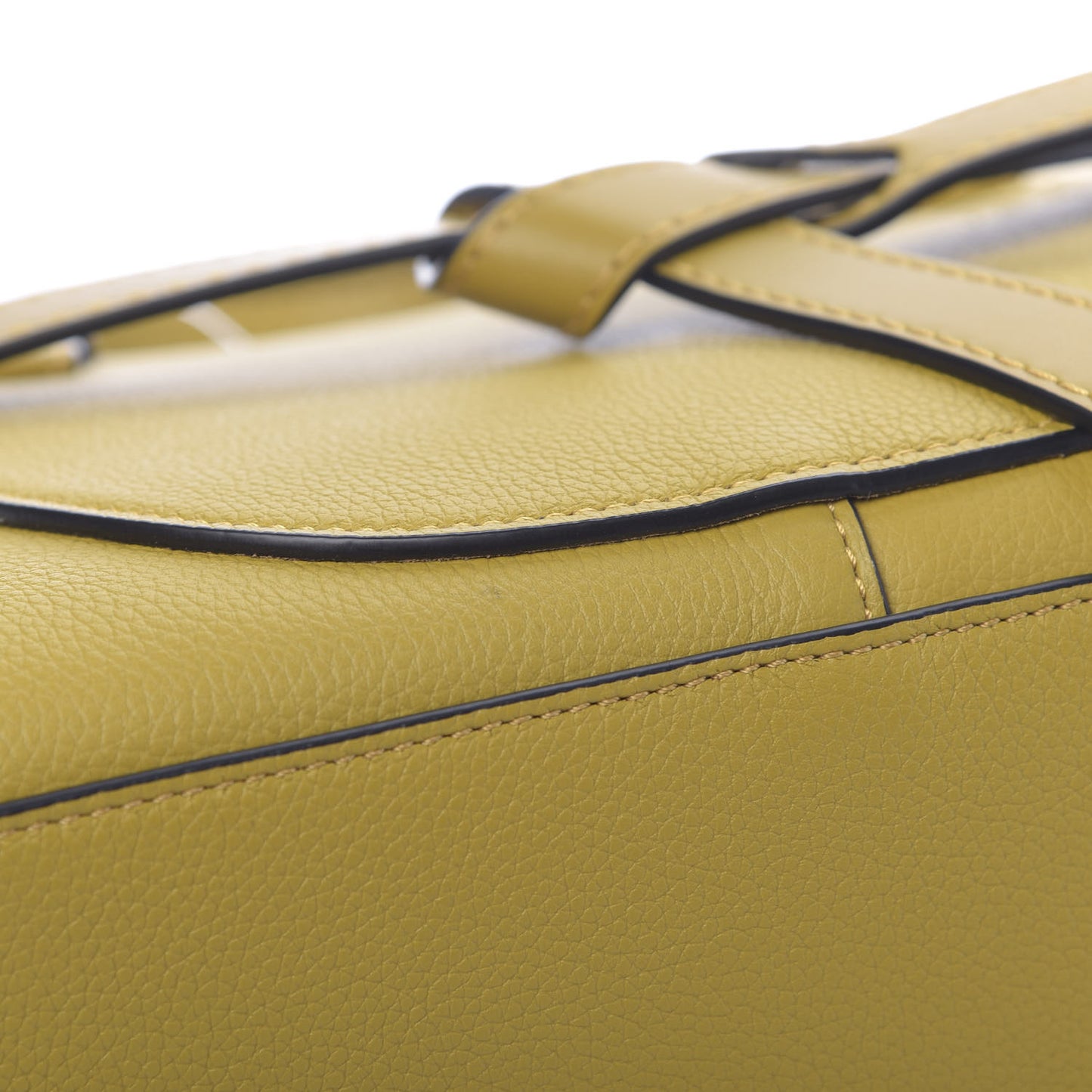 Calfskin Mini Gate Tote Ochre