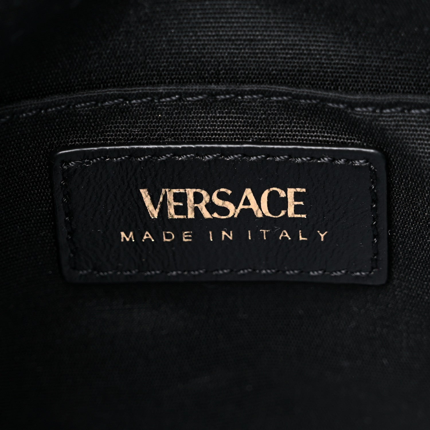 Versace Nappa Quilted Medusa Bucket Bag Black 7 of 14