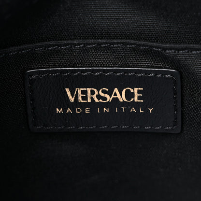 Versace Nappa Quilted Medusa Bucket Bag Black 7 of 14