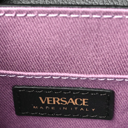Versace Grained Calfskin Medusa Camera Bag Black 6 of 8
