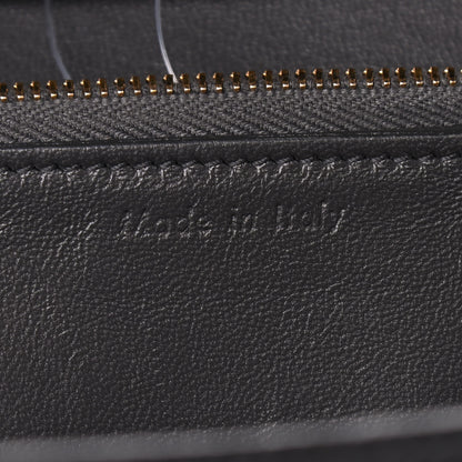 Celine Box Calfskin Medium Classic Box Flap Bag Anthracite 6 of 10