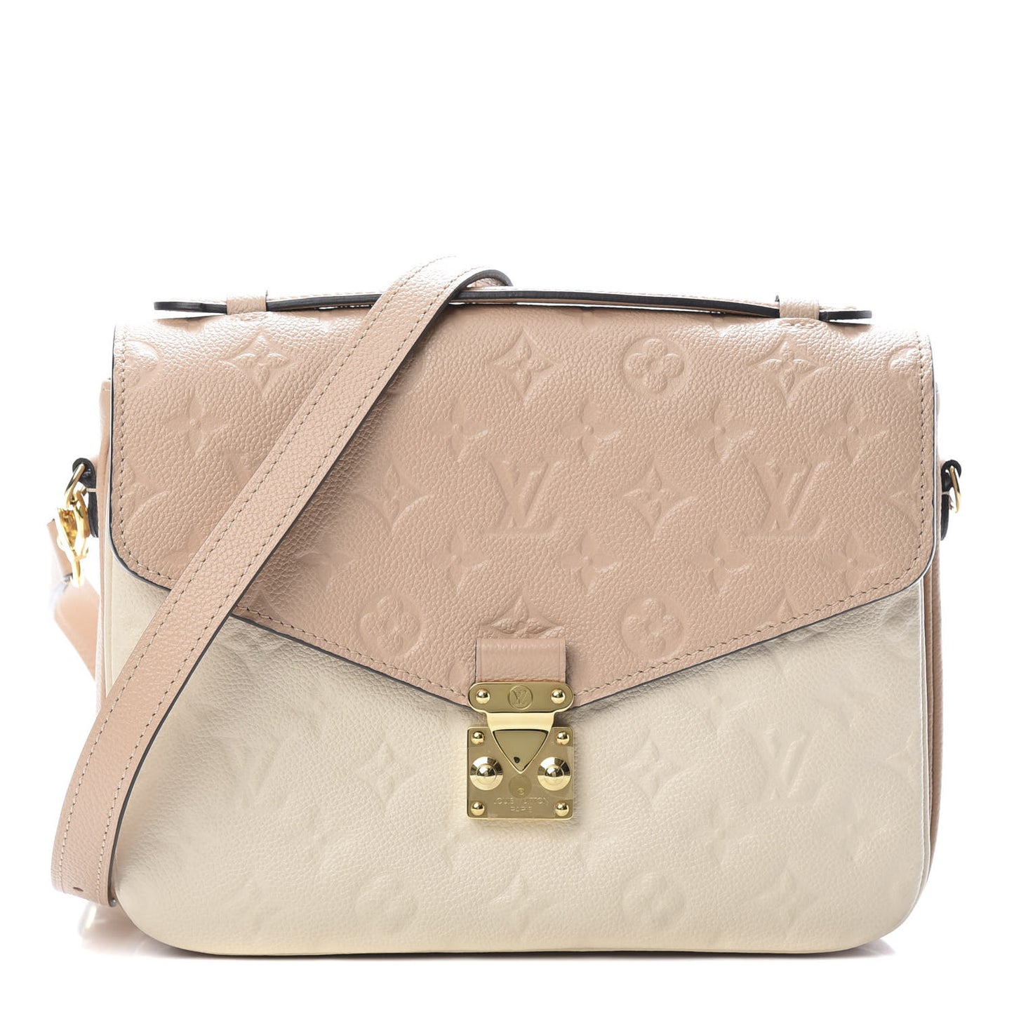Empreinte Pochette Metis Beige Rose Creme