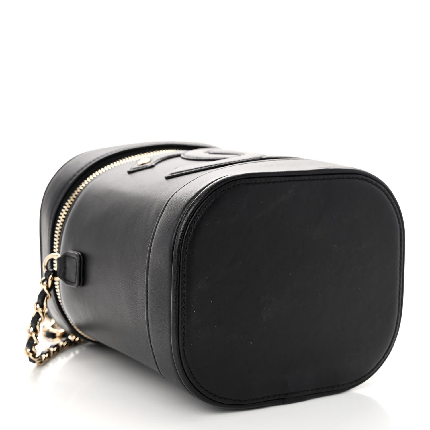 Chanel Lambskin Timeless Vanity Cosmetic Case Black 4 of 9
