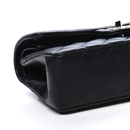 Chanel Lambskin Quilted Small Double Flap Black 7 of 8