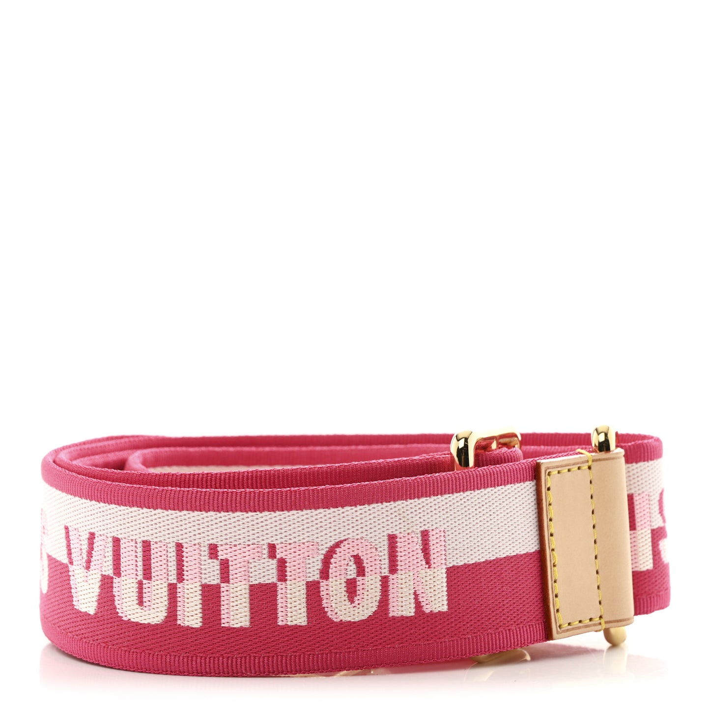 Jacquard Neverfull BB Shoulder Strap Pink Peony