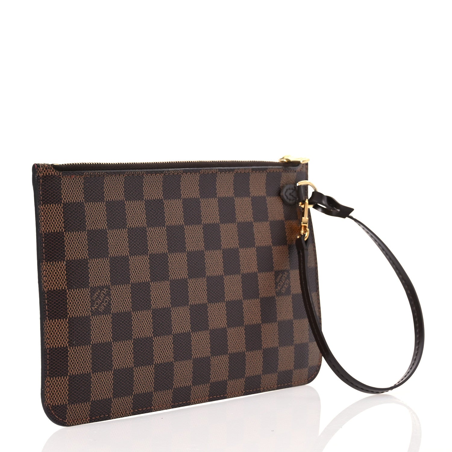Louis Vuitton Damier Ebene Neverfull MM GM Pochette 3 of 9