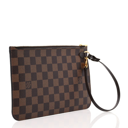 Louis Vuitton Damier Ebene Neverfull MM GM Pochette 3 of 9