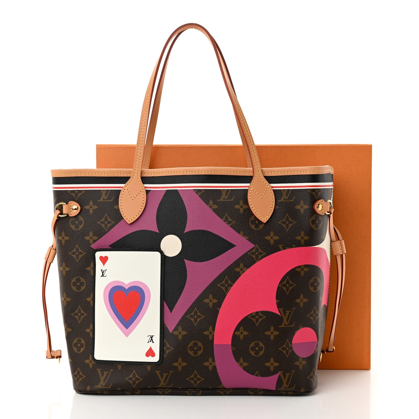 LOUIS VUITTON Monogram Game On Neverfull MM