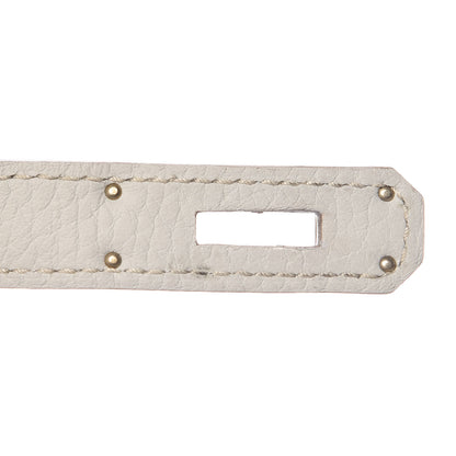 Hermes Taurillon Clemence Kelly Retourne 35 Gris Perle 20 of 28