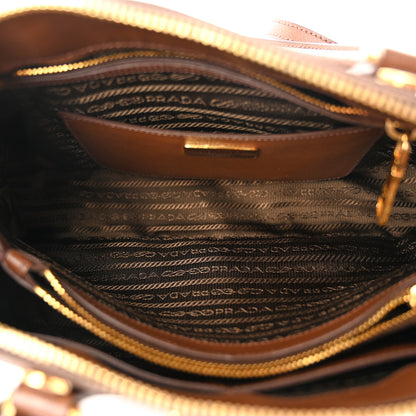 Prada Saffiano Lux Medium Promenade Tote Cacao 5 of 12