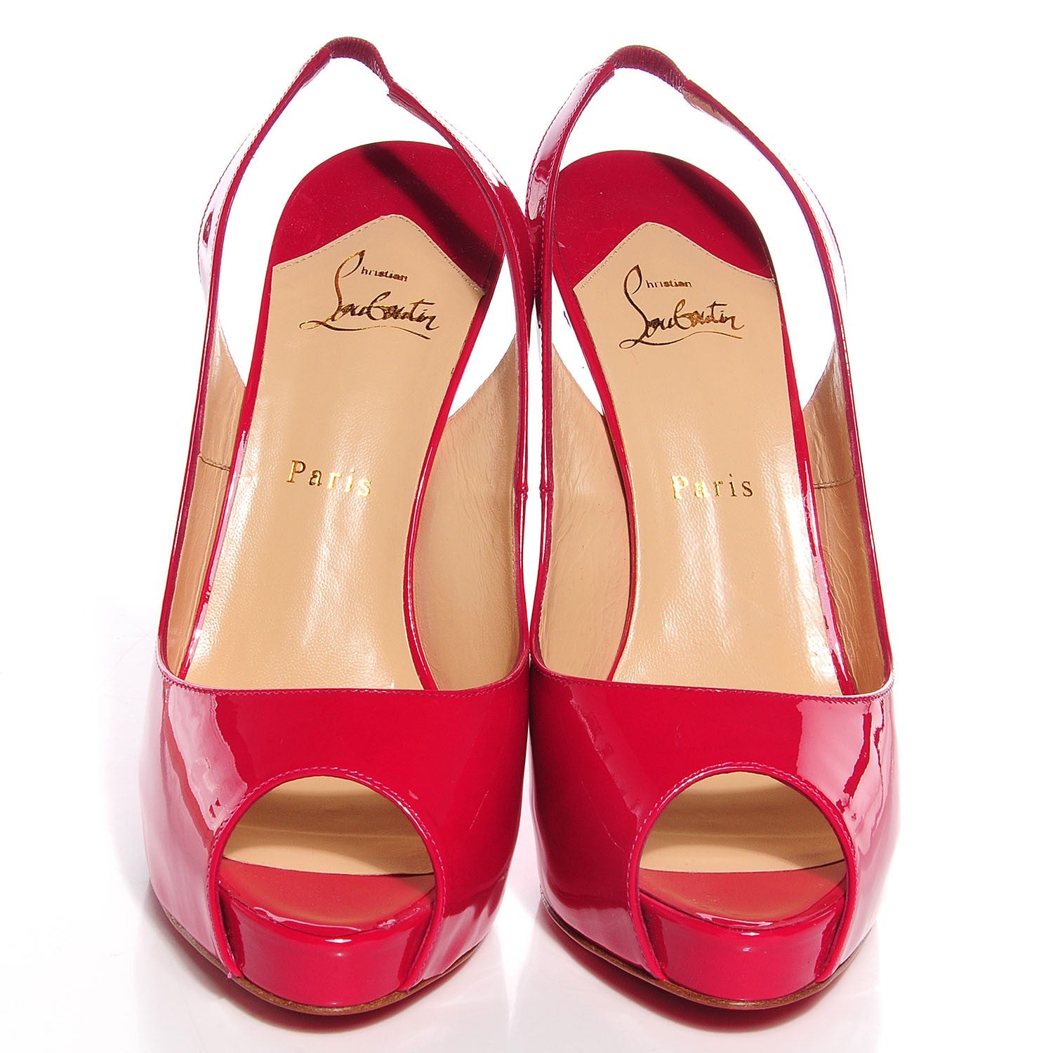 Christian Louboutin Patent No Prive 120 Pumps 41.5 Pivoine 2 of 7
