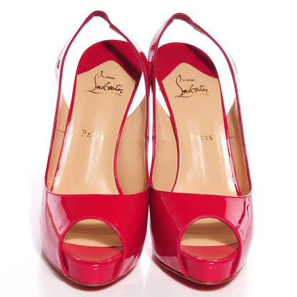 Christian Louboutin Patent No Prive 120 Pumps 41.5 Pivoine 2 of 7