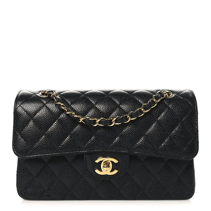 Chanel Caviar Quilted Small Double Flap Black 1 of 10