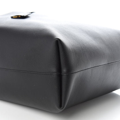 Saint Laurent Calfskin Large Shopping Tote Black 10 of 10