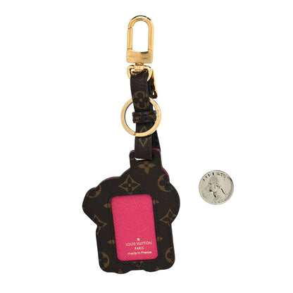 Louis Vuitton Monogram Calfskin Vivienne Funfair Bag Charm Key Holder 2 of 4