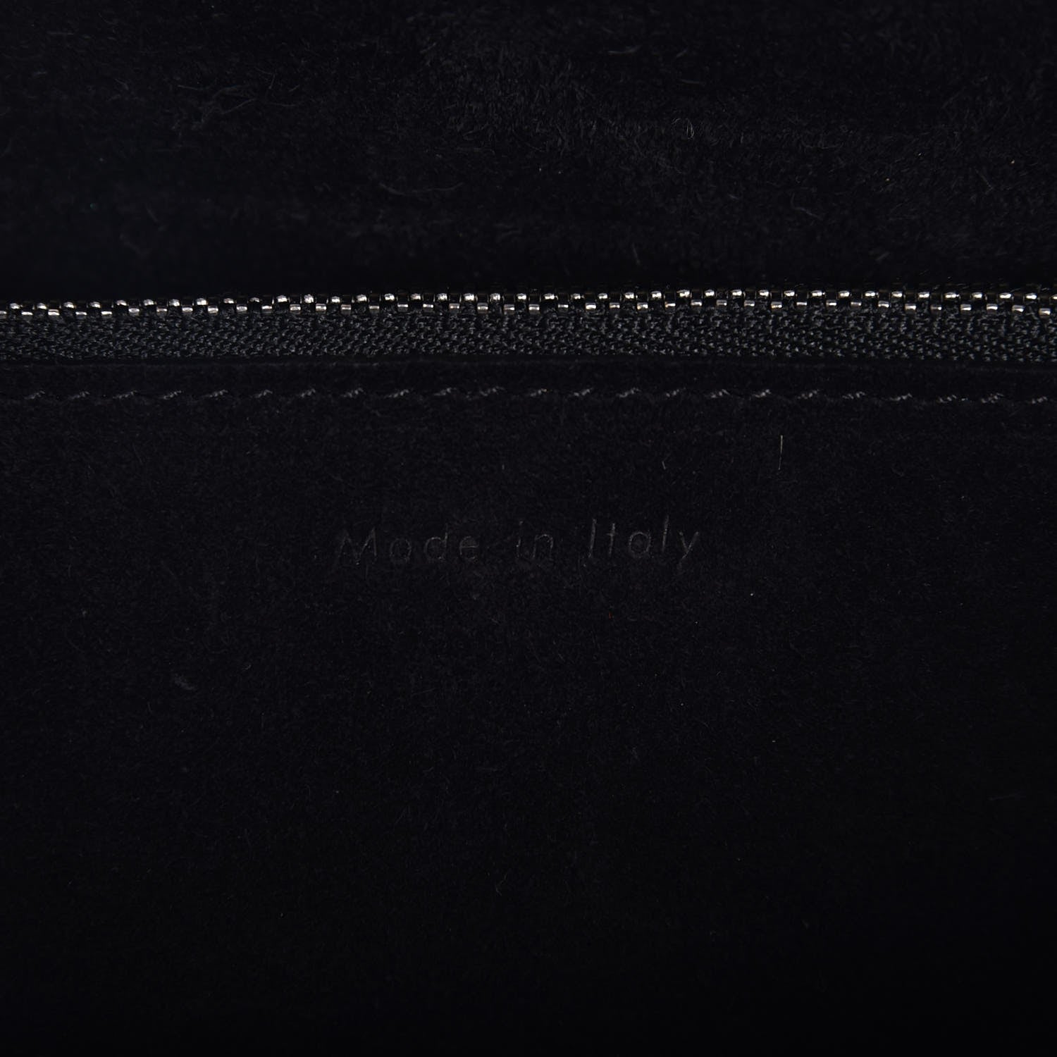 Celine Lambskin Medium Knotted Bag Black 6 of 7