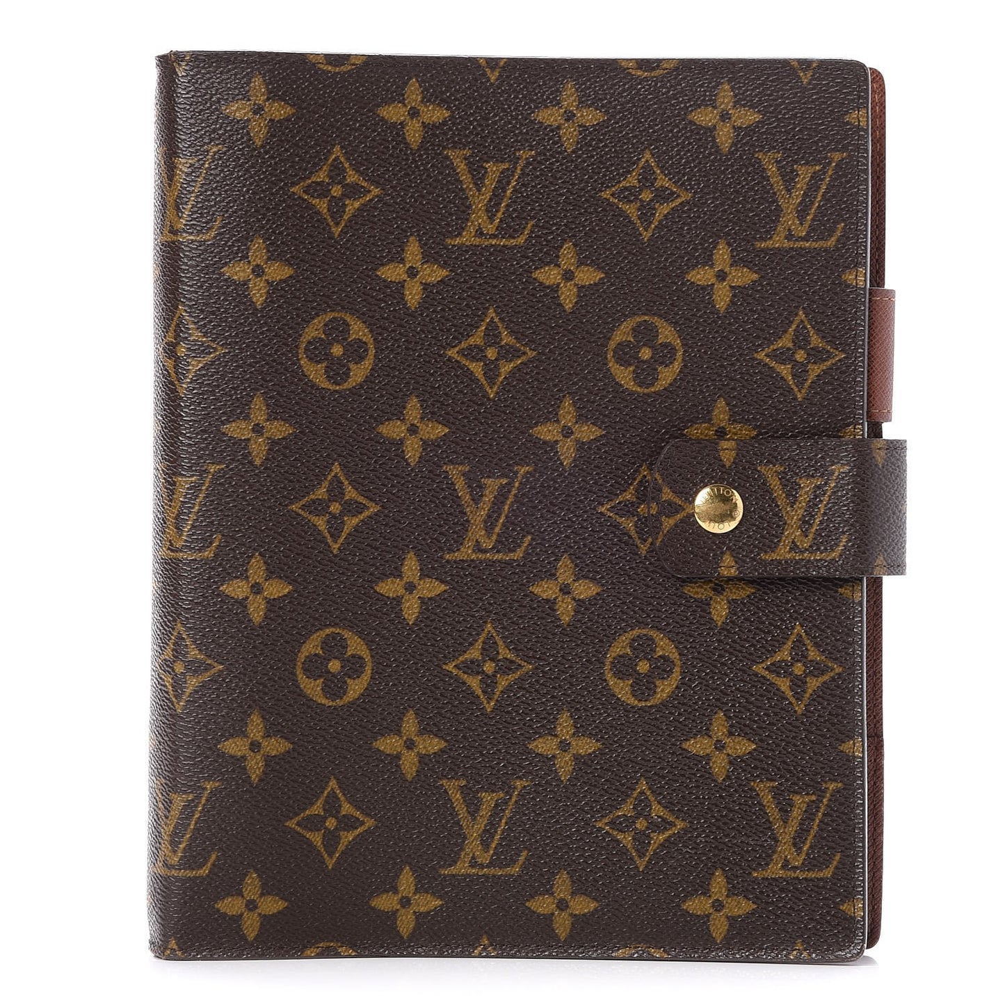 Monogram Large Ring Agenda Cover