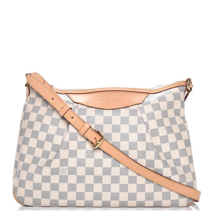 Louis Vuitton Damier Azur Siracusa MM 1 of 14