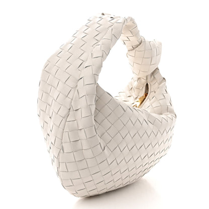 Bottega Veneta Nappa Intrecciato Teen Jodie Hobo White 3 of 10