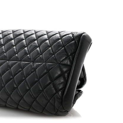 Chanel Aged Calfskin Medium Just Mademoiselle Black 10 of 13