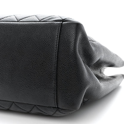Chanel Caviar Quilted Grand Shopping Tote GST Black 10 of 10