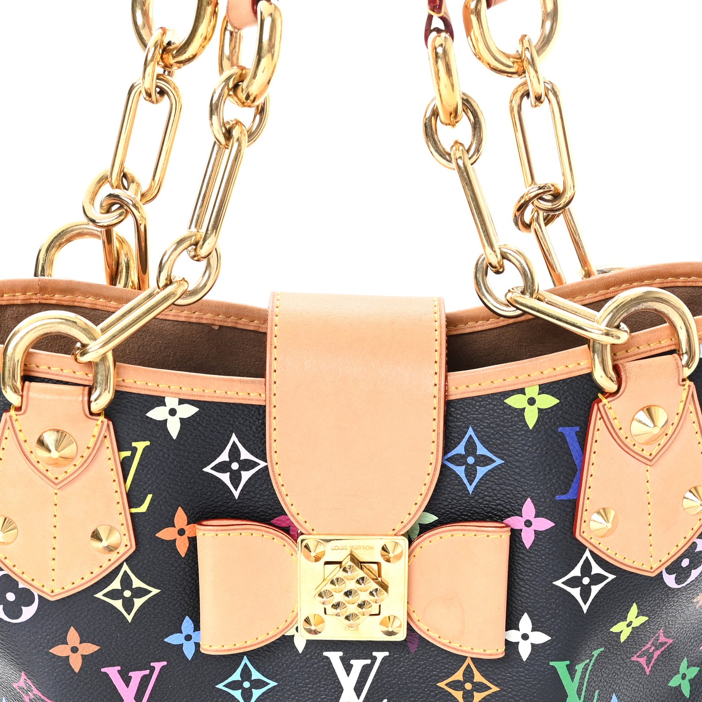 Monogram Multicolor Annie MM Black