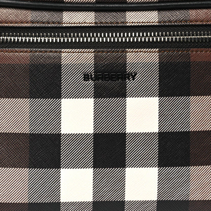 Burberry E-canvas Check Cason Bum Bag Dark Birch Brown 8 of 10