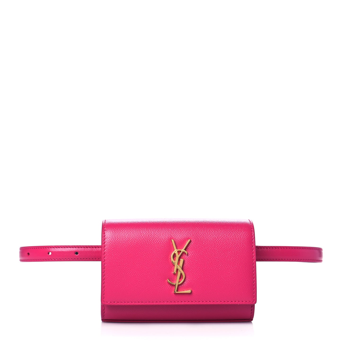 Grain De Poudre Monogram Kate Belt Bag Fuchsia