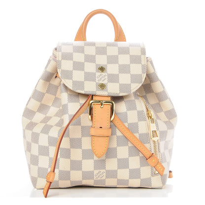 Louis Vuitton Damier Azur Sperone BB Backpack 1 of 12