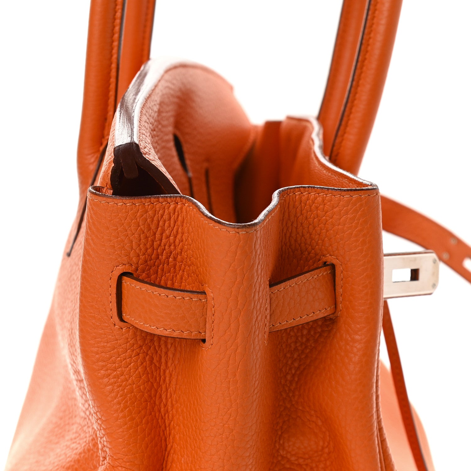 Hermes Togo Birkin 35 Orange 12 of 34