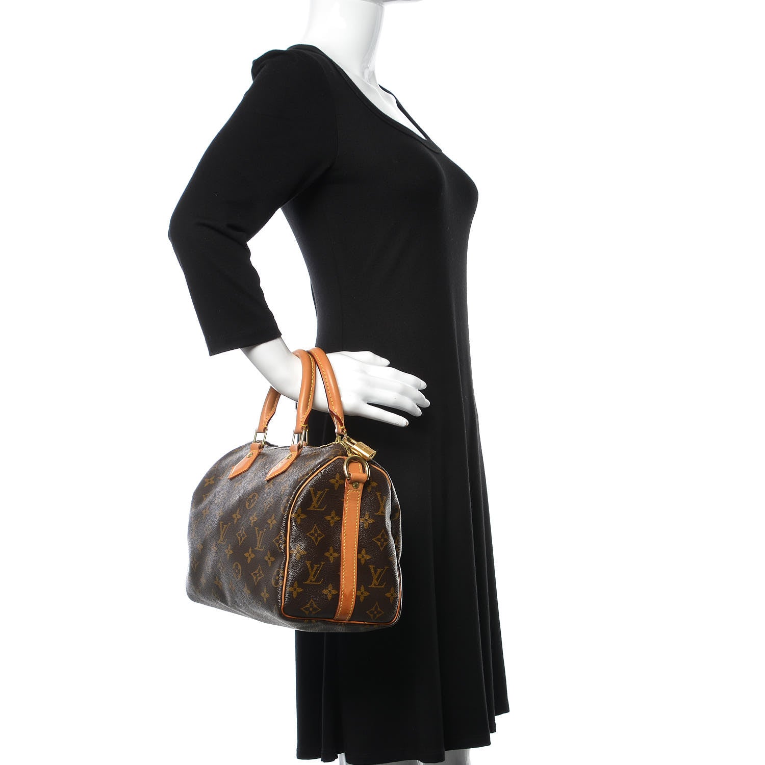 Louis Vuitton Monogram Speedy Bandouliere 25 3 of 13