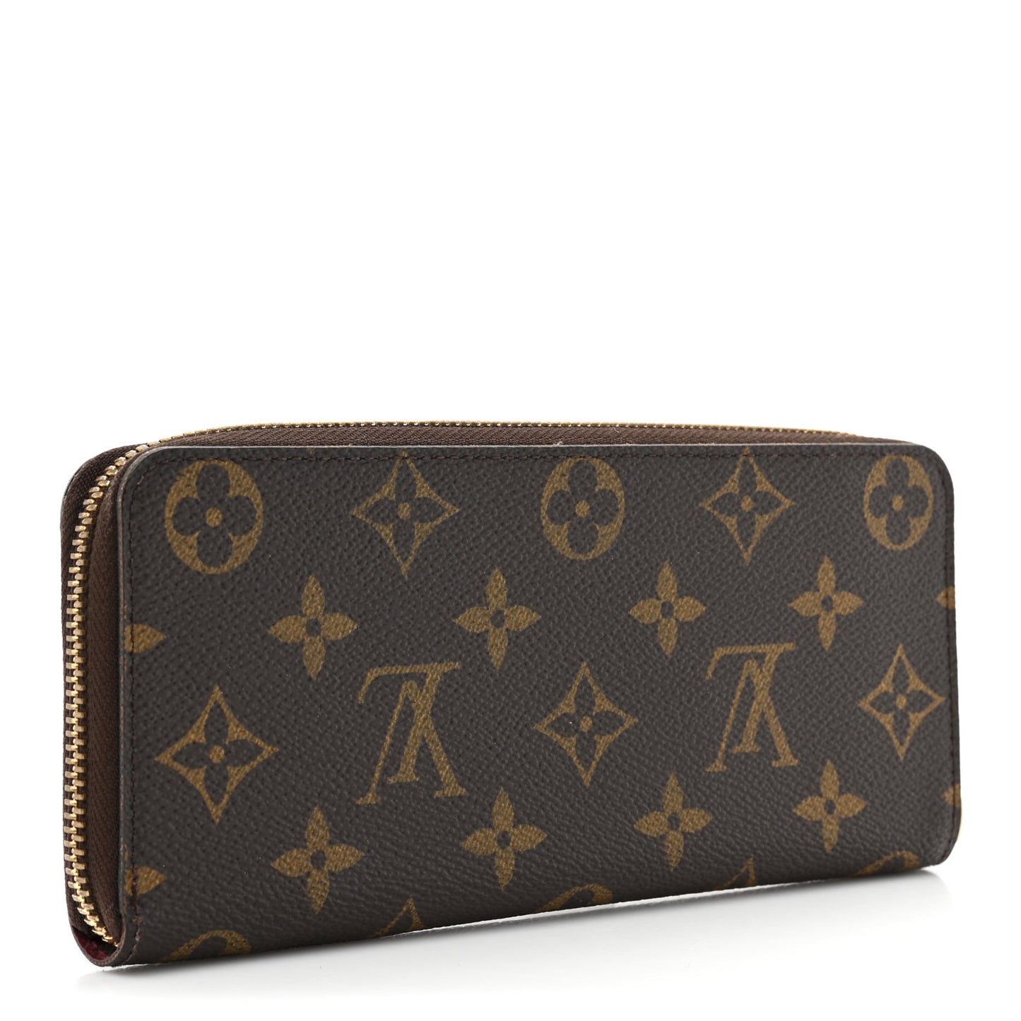 Monogram Clemence Wallet Fuchsia