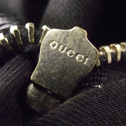 Gucci Monogram Large Horsebit Web Hobo Black 10 of 10