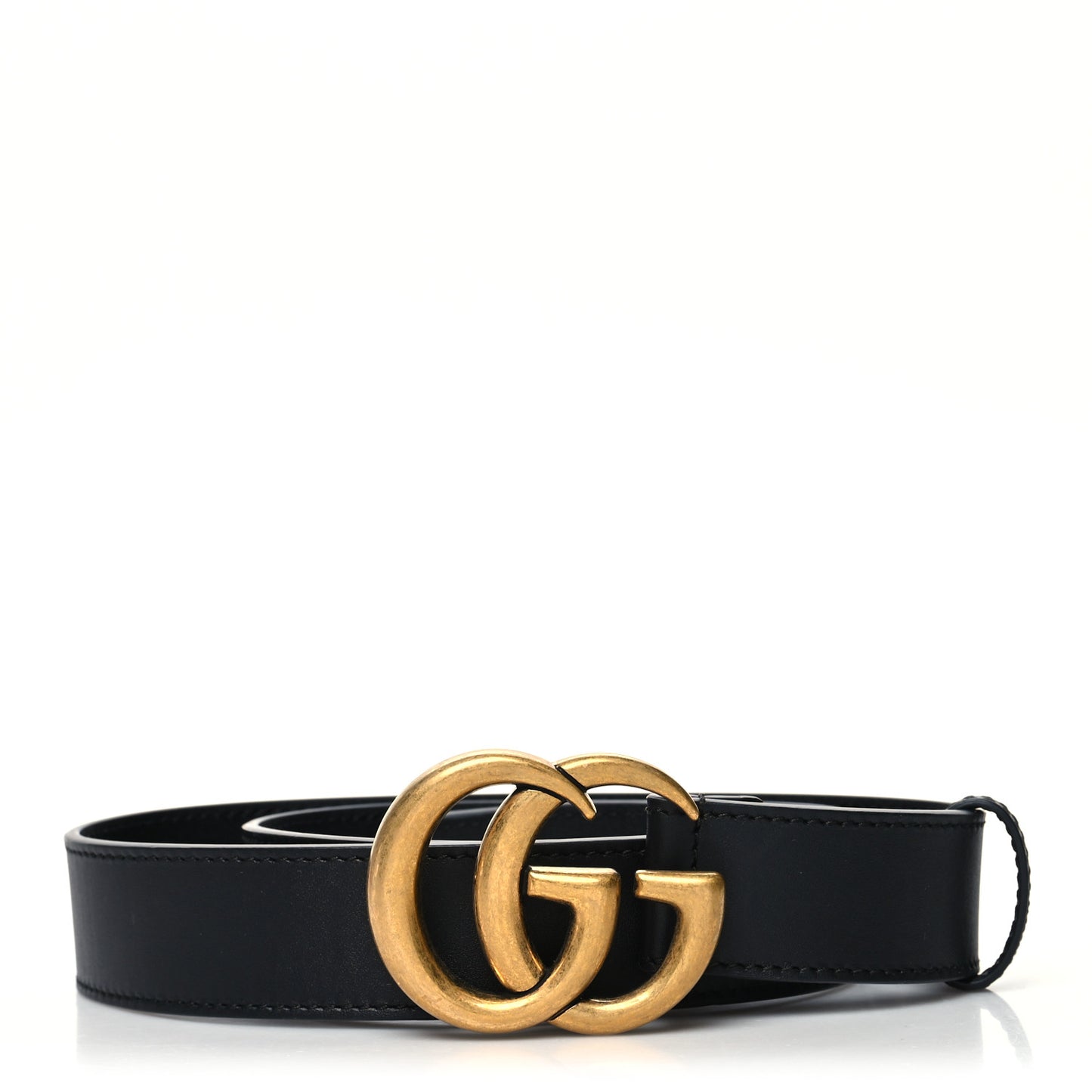 Calfskin Double G 30mm Belt 80 32 Black