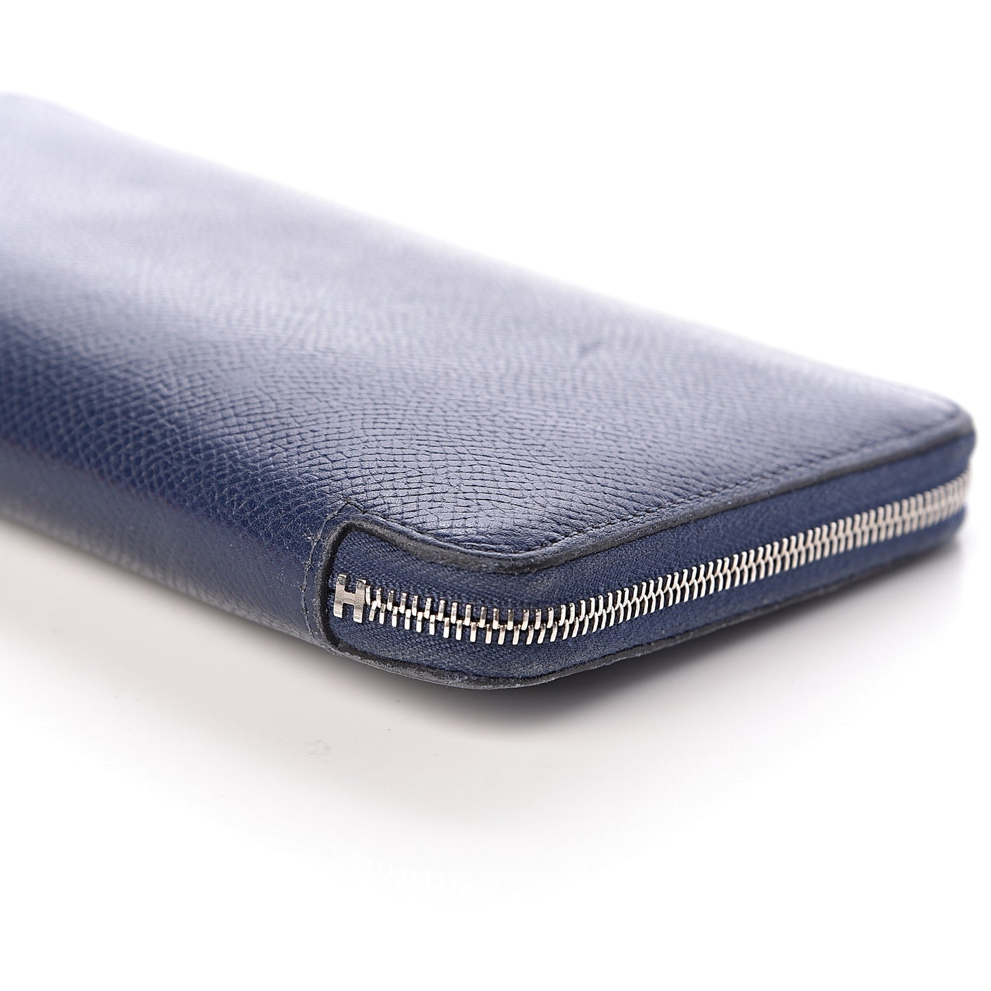 Epsom Silk'In Wallet Bleu Saphir