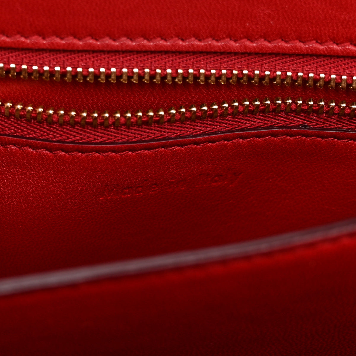 Smooth Calfskin Small Classic Box Flap Bag Red