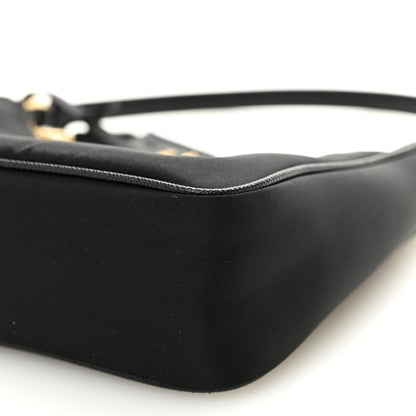 Prada Tessuto Nylon Saffiano Mini Re-Edition 2005 Bag Black 9 of 9