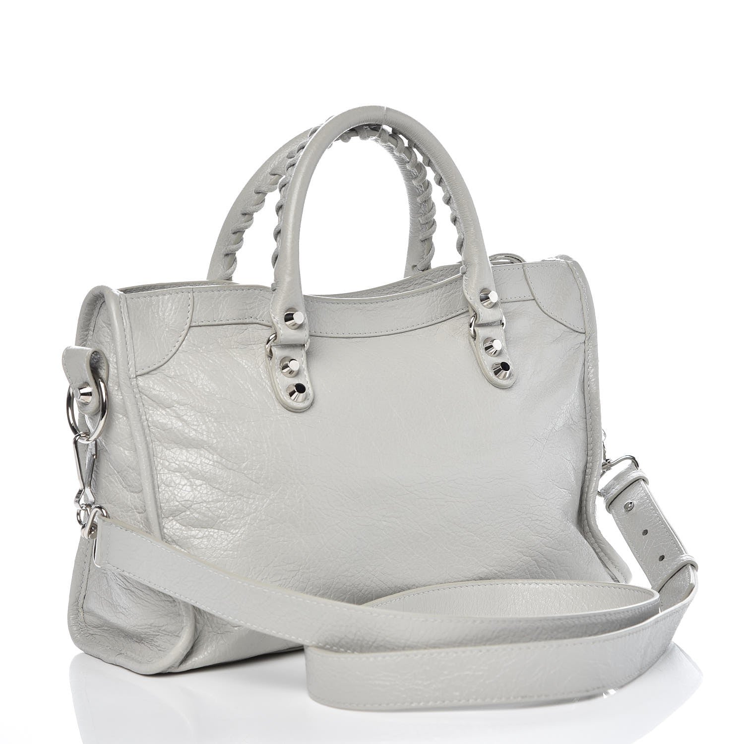Balenciaga Agneau Classic Silver Hardware S City Gris Nuage 4 of 8