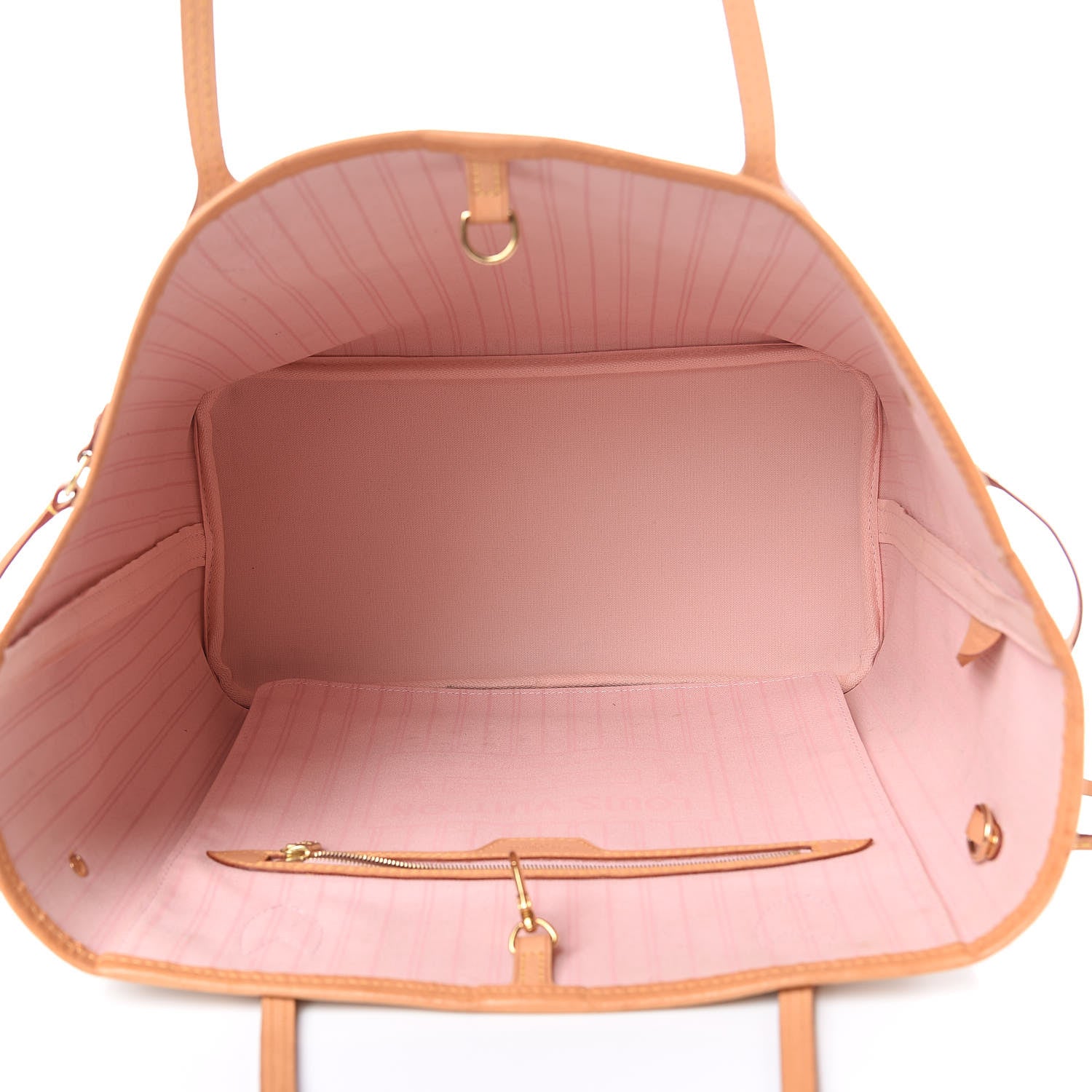 Louis Vuitton Damier Azur Neo Neverfull MM Rose Ballerine 5 of 16