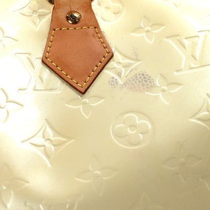 Louis Vuitton Vernis Speedy 30 Blanc Corail 10 of 11
