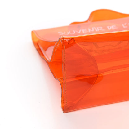 Hermes Vinyl Souvenir De L'Exposition Kelly Orange 7 of 9