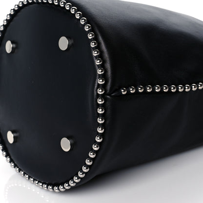 Alexander Wang Smooth Calfskin Studded Roxy Bucket Bag Black 8 of 8