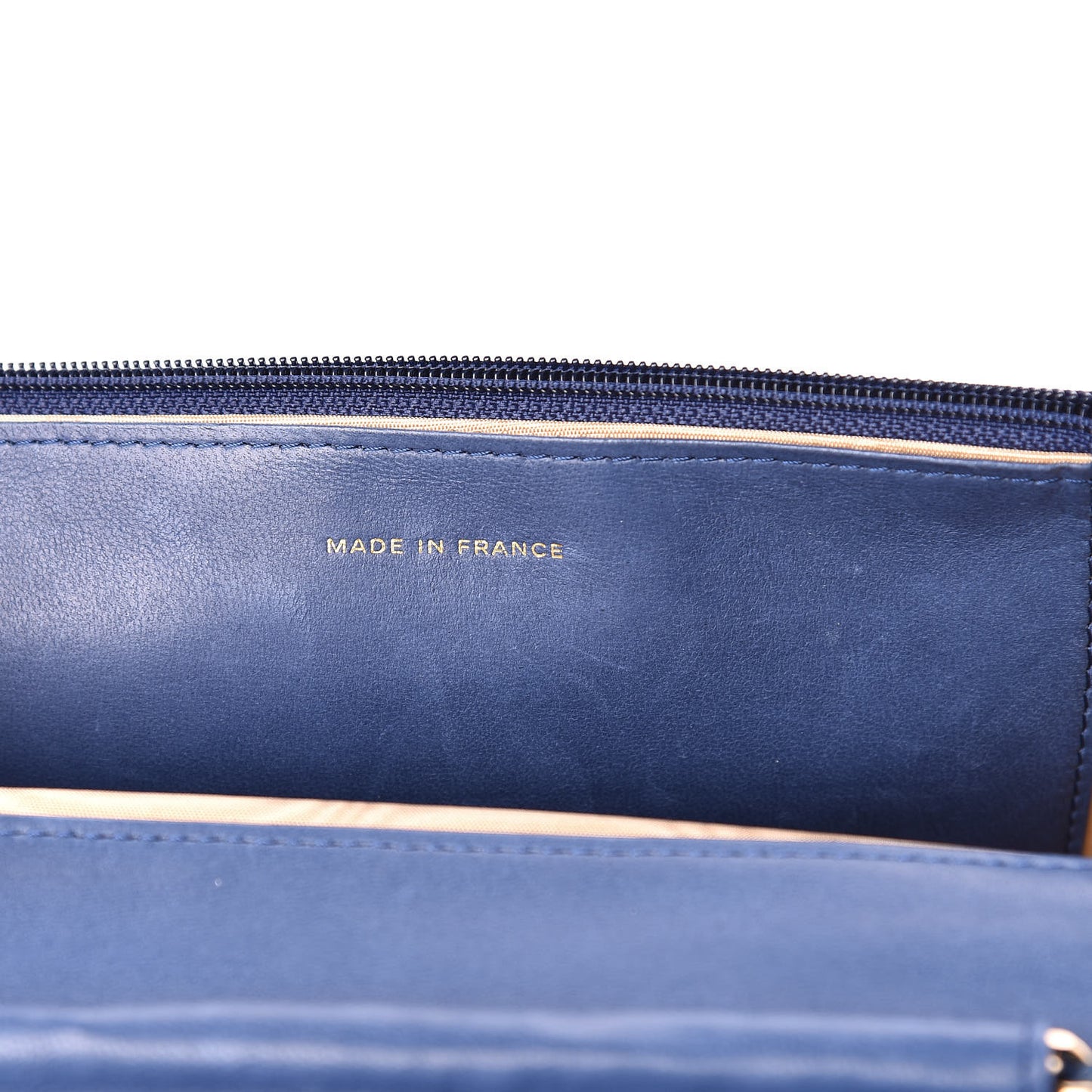 Caviar Timeless CC Wallet On Chain WOC Navy Blue