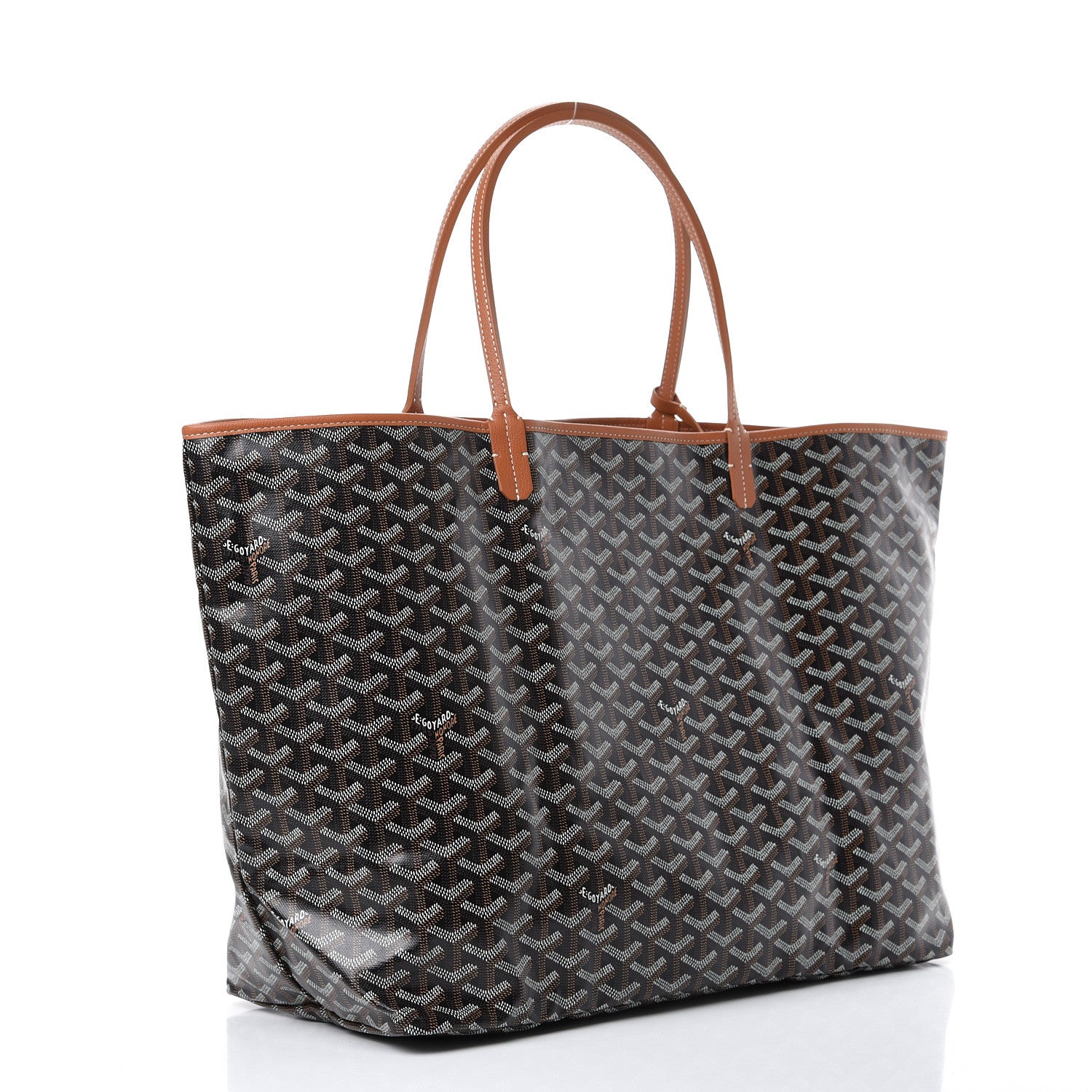 Goyard Goyardine Saint Louis GM Black Gold 3 of 10