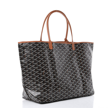 Goyard Goyardine Saint Louis GM Black Gold 3 of 10