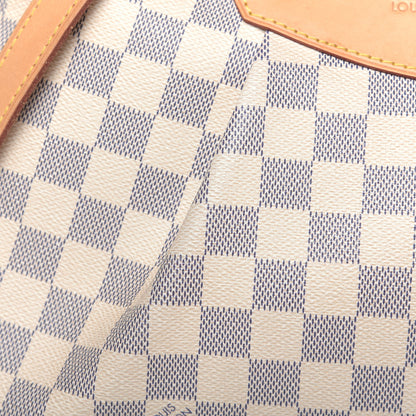 Louis Vuitton Damier Azur Siracusa MM 14 of 16
