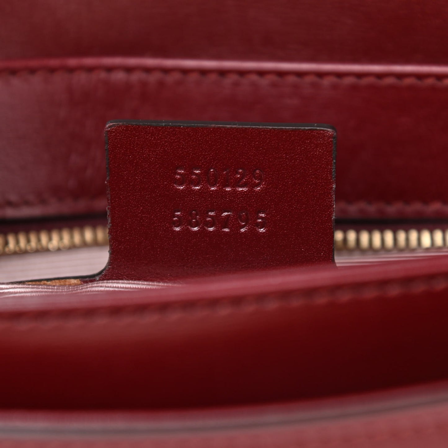 Vitello Palmellato Lux Small Arli Flap Shoulder Bag Vintage Bordeaux