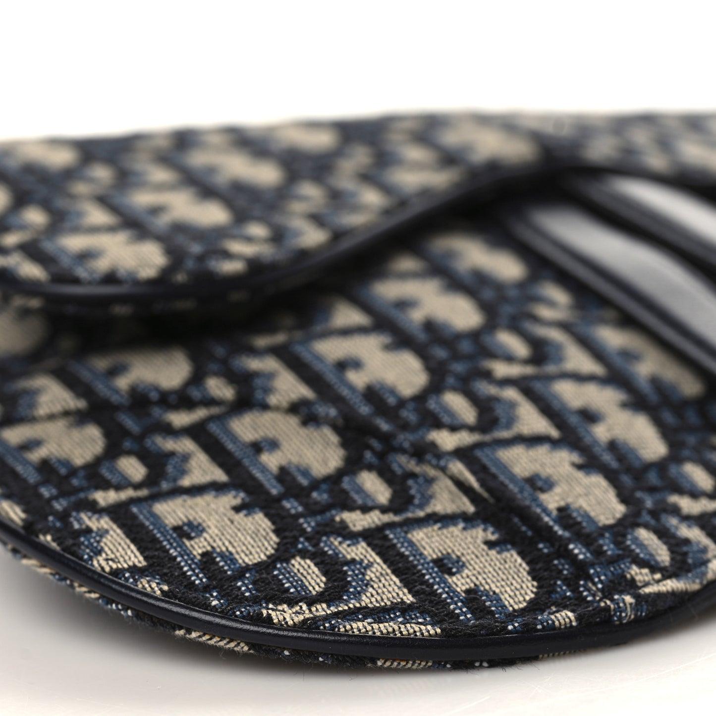 Oblique Saddle Belt Pouch Blue