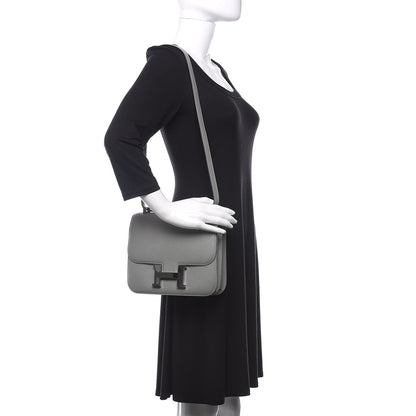 Hermes Epsom Constance 24 Gris Mouette 2 of 10